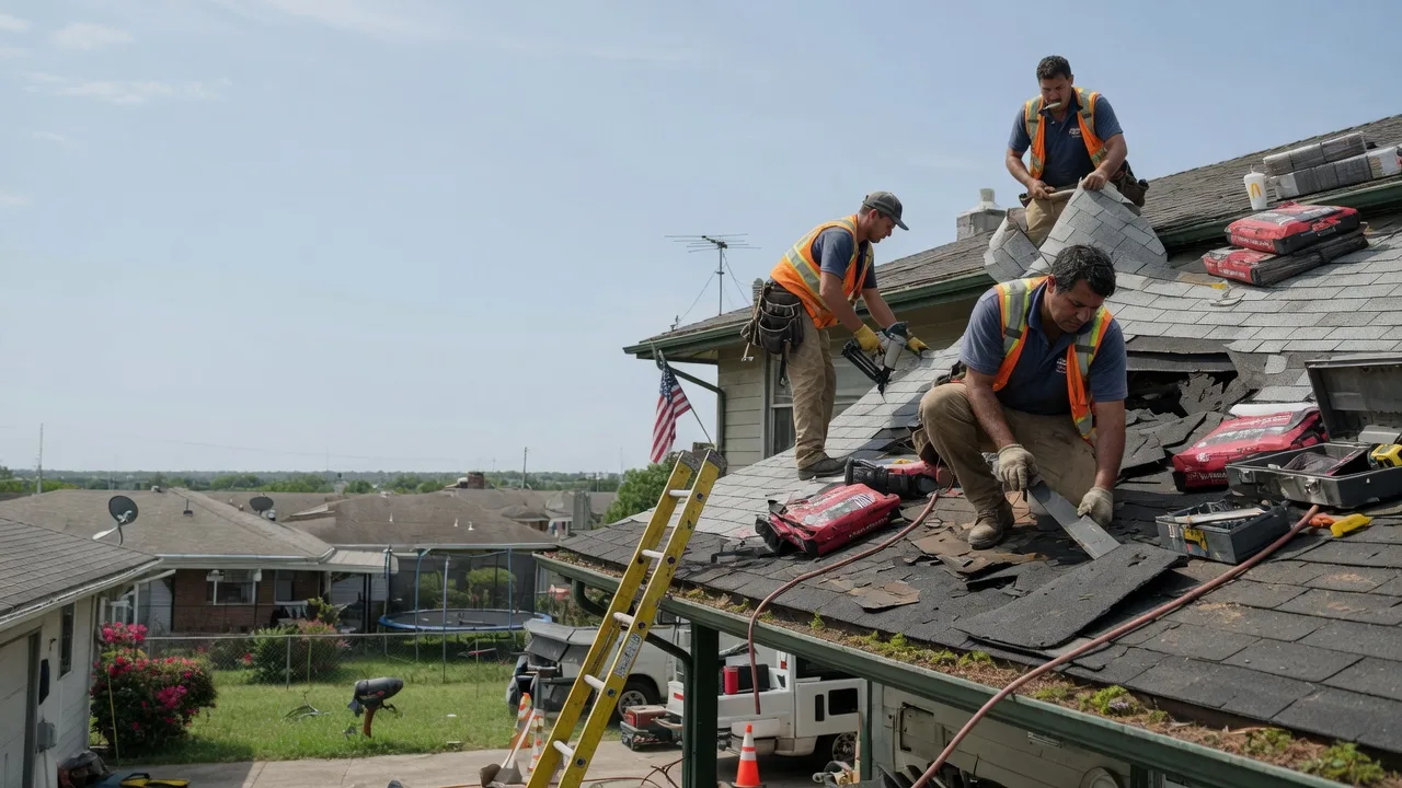 Roof Repair in Clarita, OK near me